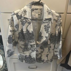 Awesome Black and White Blazer.